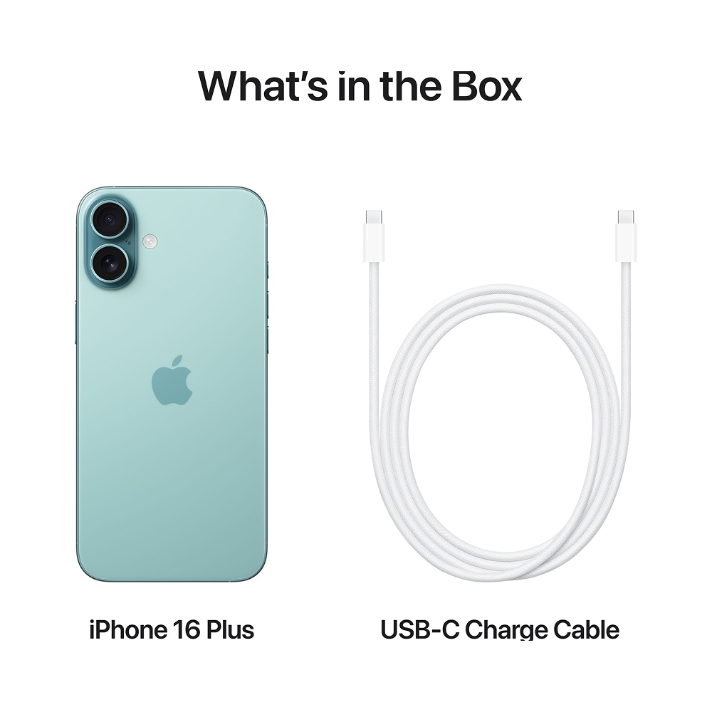 Смартфон Apple iPhone 16 Plus 256GB Teal (MXY53)