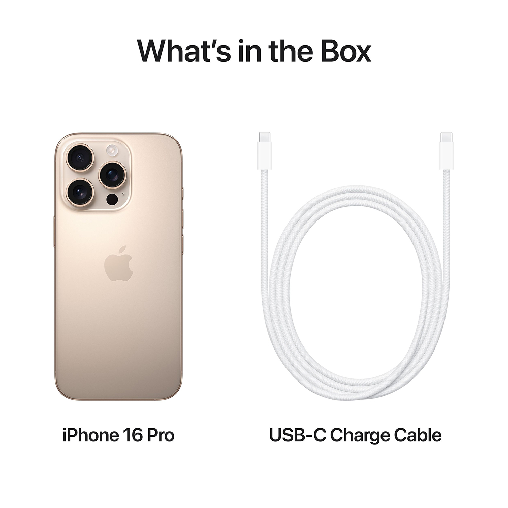 Смартфон Apple iPhone 16 Pro 256GB Desert Titanium (MYNK3)