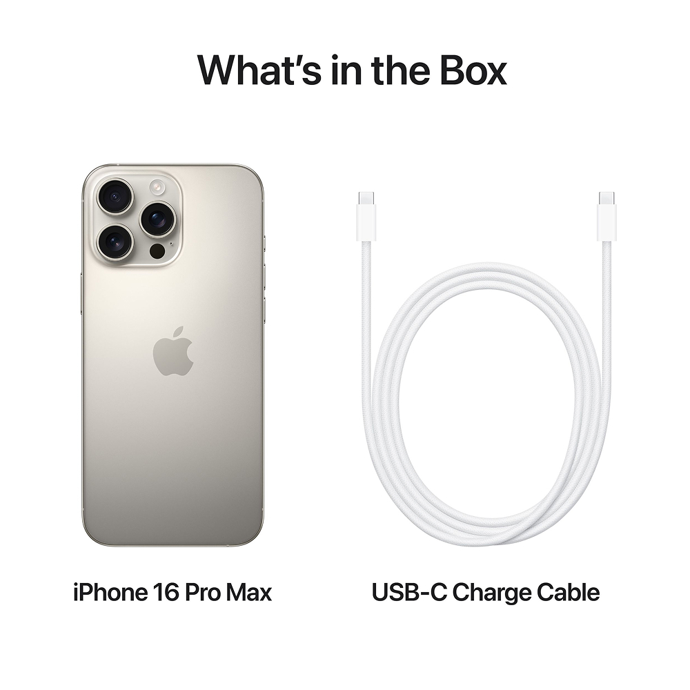 Смартфон Apple iPhone 16 Pro Max 1TB Natural Titanium (MYWY3)