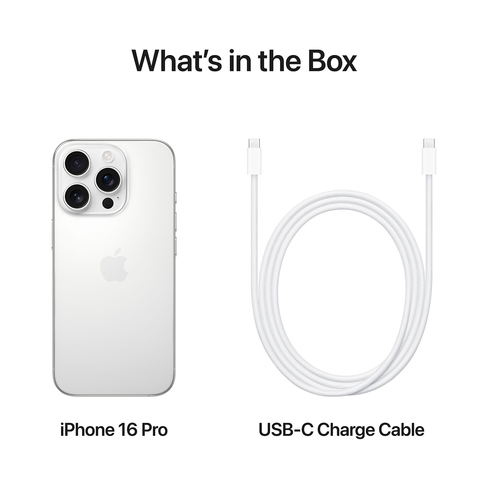 Apple iPhone 16 Pro 512GB White Titanium (ВЖ, А+,90%+)